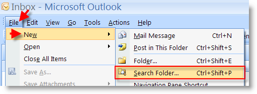 How To Create Search Folders In Outlook 2007 GilsMethod