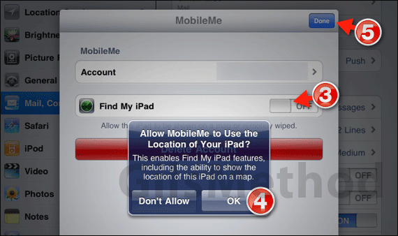 How To Setup Find My IPad