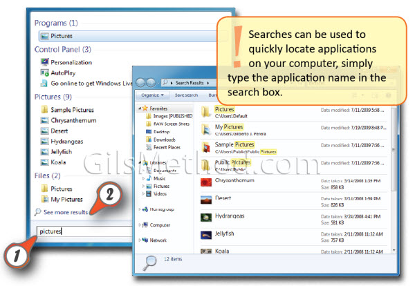 Windows 7 Search