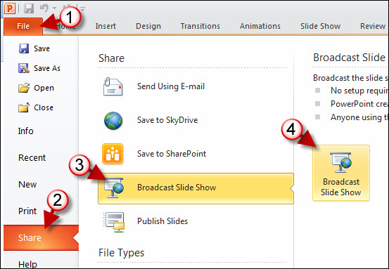 Create a Webcast PowerPoint