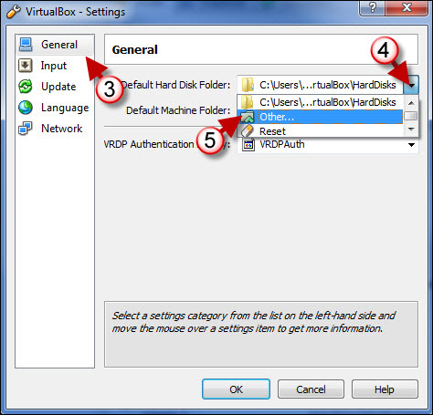 How to Edit the Default Virtual Machine Locations in VirtualBox