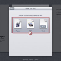 Share iWork Files Via Email iPad