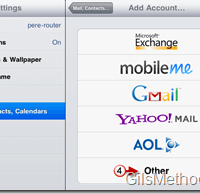 Add Hotmail Accounts to iPad