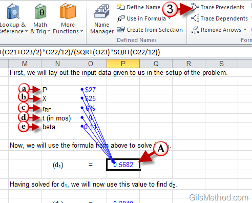 How To Use The Formula Auditing Tools In Excel 10 Gilsmethod Com