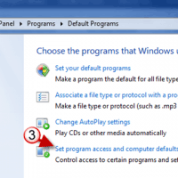 Change the Default Programs in Windows 7