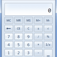 Windows 7 Calculator