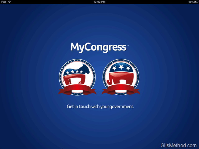 My Congress App for iPad