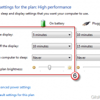 Control When Display Turns Off in Windows 7