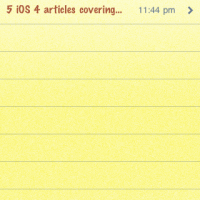 Sync iOS4 Notes to Gmail