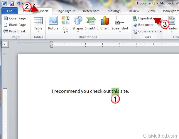 how-to-add-and-edit-hyperlinks-in-word-2010-gilsmethod