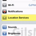 Turn Off Location Services iPhone
